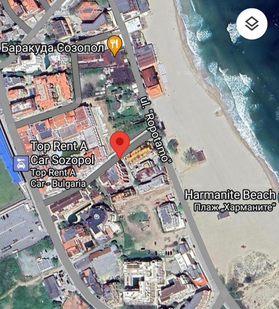 Sozopol Harmani Beach Apartment 5 Exteriör bild